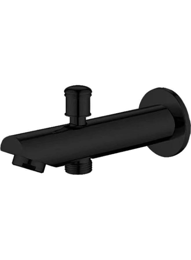 Round concealed valve with diverter – black - Image 2